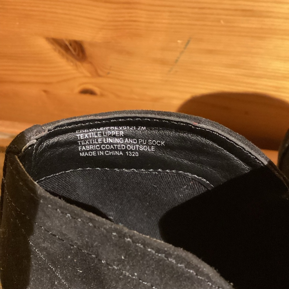 NWOT Madden Girl Black Wedge Sneakers - Picture 4 of 4